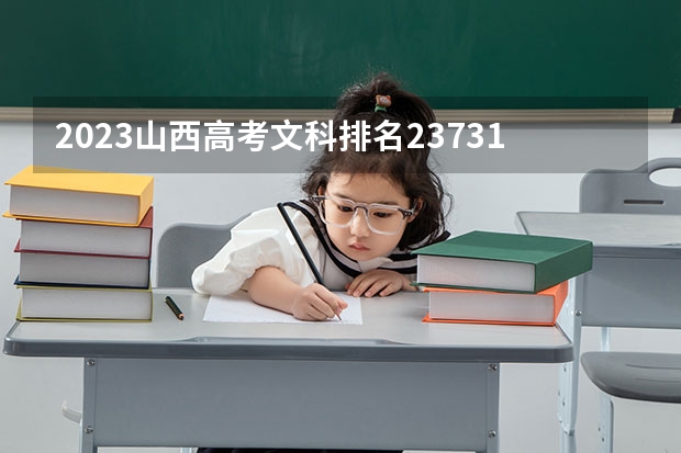 2023山西高考文科排名23731的考生报考什么大学 历年录取分数线