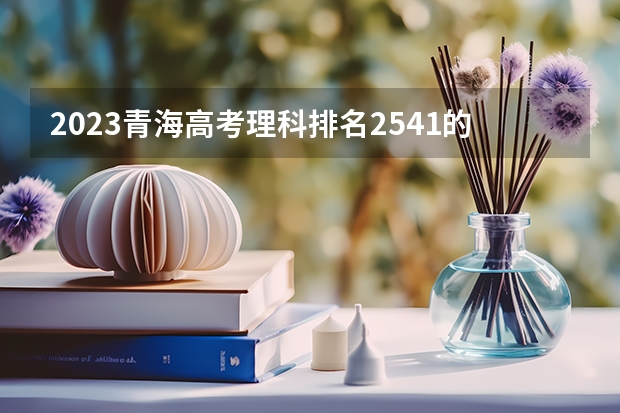 2023青海高考理科排名2541的考生报考什么大学 历年录取分数线