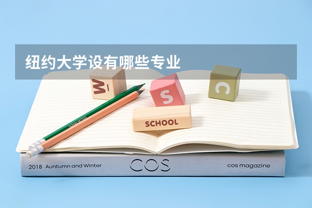 纽约大学设有哪些专业