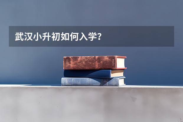 武汉小升初如何入学？