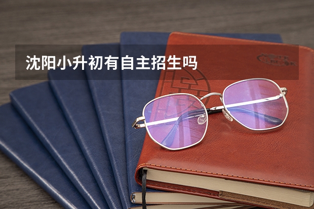 沈阳小升初有自主招生吗