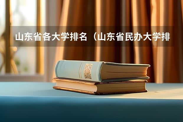 山东省各大学排名（山东省民办大学排名一览表）