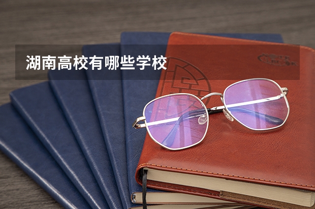 湖南高校有哪些学校