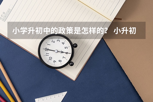 小学升初中的政策是怎样的？ 小升初政策是怎样的 2023年韶关小升初最新政策公布