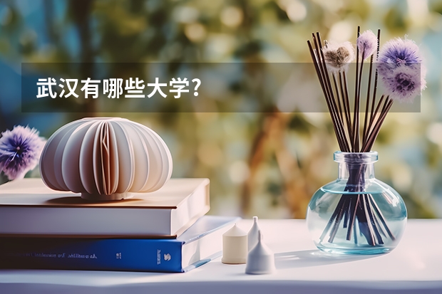 武汉有哪些大学?
