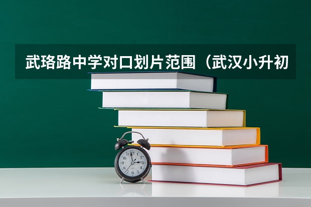 武珞路中学对口划片范围（武汉小升初对口学校一览表）