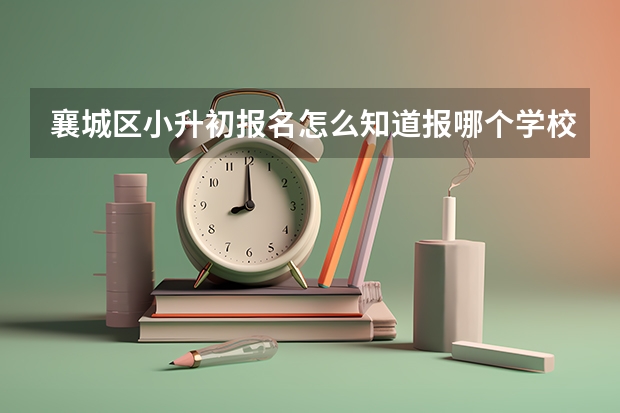 襄城区小升初报名怎么知道报哪个学校