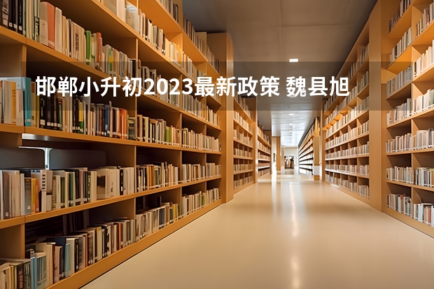 邯郸小升初2023最新政策 魏县旭日中学招生办电话