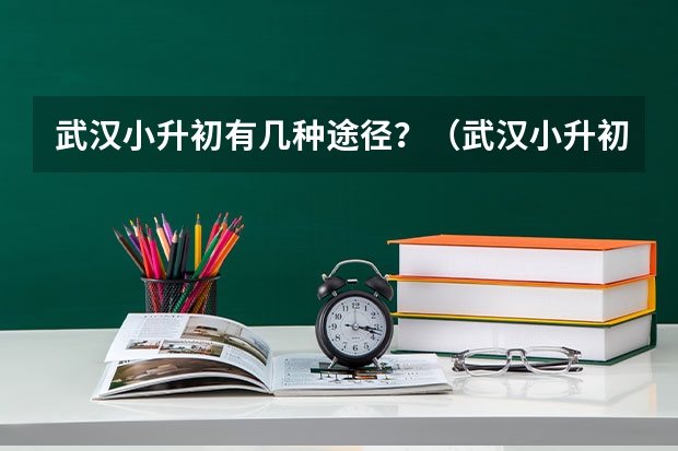 武汉小升初有几种途径？（武汉小升初对口学校一览表）