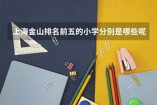 上海金山排名前五的小学分别是哪些呢？