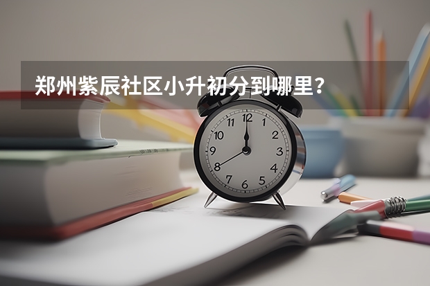 郑州紫辰社区小升初分到哪里？