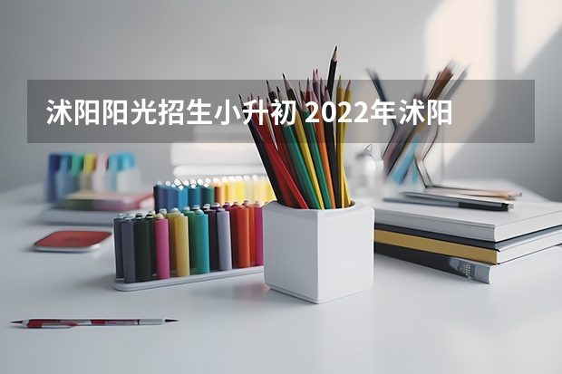 沭阳阳光招生小升初 2022年沭阳小升初各校录取分数线