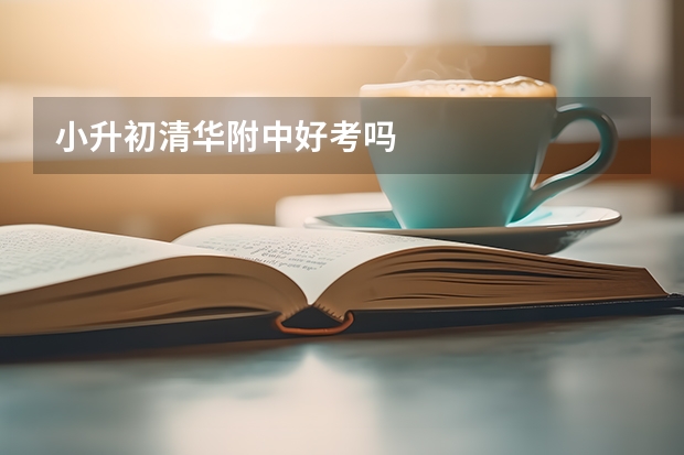 小升初清华附中好考吗