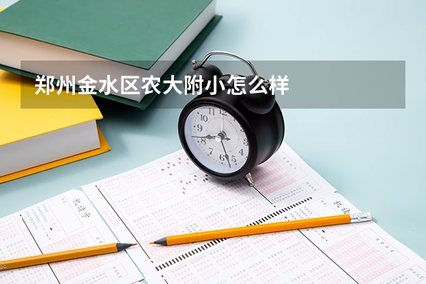 郑州金水区农大附小怎么样