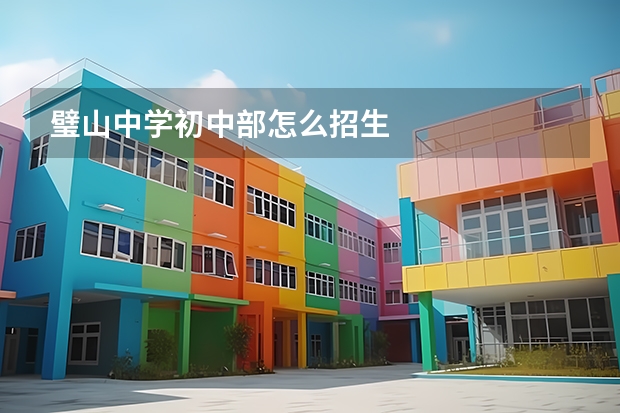 璧山中学初中部怎么招生