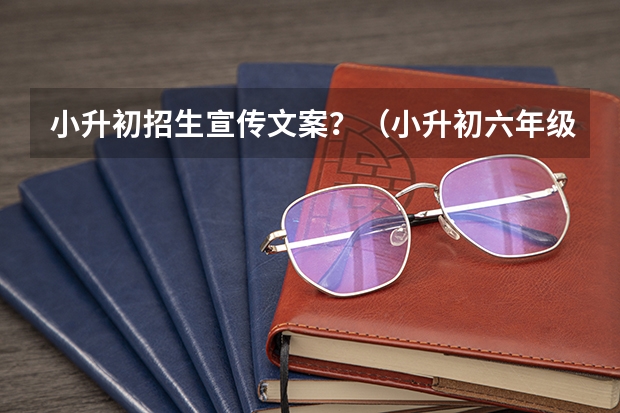 小升初招生宣传文案？（小升初六年级励志演讲稿10篇）