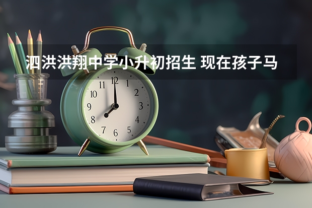 泗洪洪翔中学小升初招生 现在孩子马上小升初了，请问上前黄实验初中不