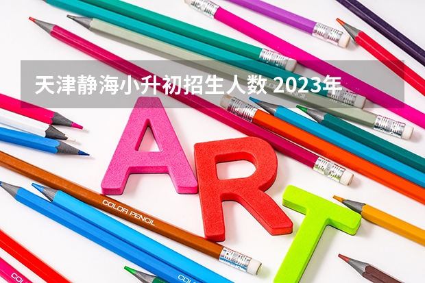 天津静海小升初招生人数 2023年天津小升初摇号时间